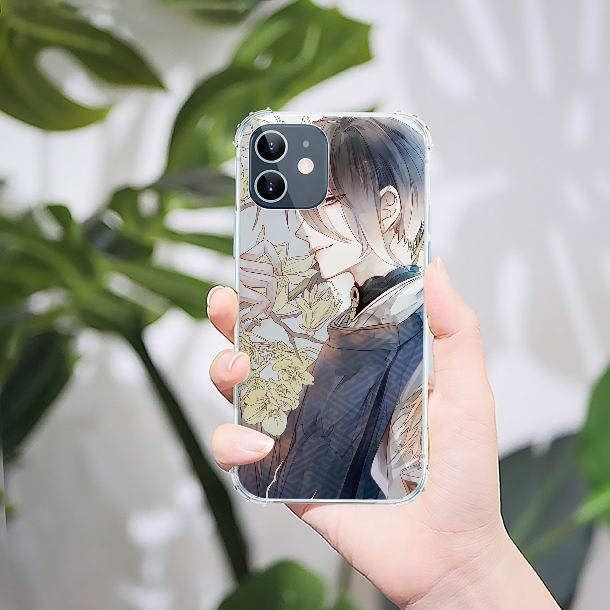 （画像用） 刀剣乱舞 Touken Ranbu 【iPhone 12シリーズ対応】透明スマホケース（クリアソフトケース）
